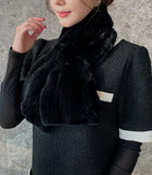 Missharo Rabbit Fur Muffler