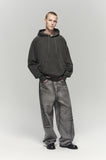 PIGMENT WASHING STITCH HOODY