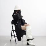 Chaki fleece bucket hat