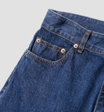 Washed Tapered Denim Pants