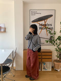 Kendo Stripe Round Cardigan