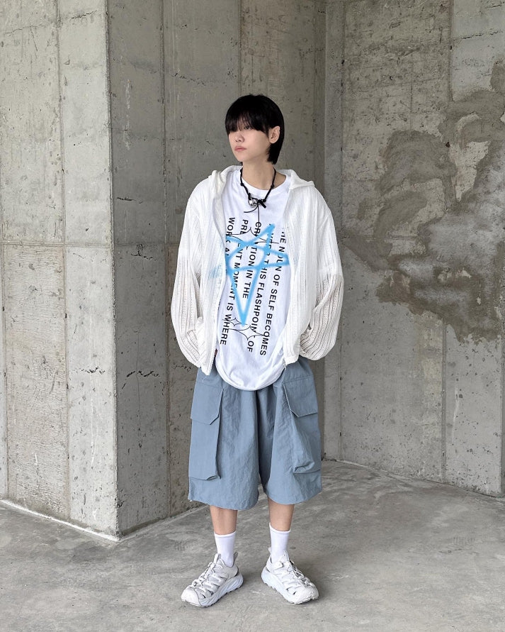 【SCENERITY】Pastel cargo shorts SCENERITY (シナリティ) - パステルカーゴショートパンツ