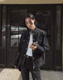 Entry trucker denim jacket