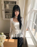 Novella Lace Frill Sleeveless