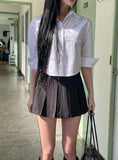 Linder Basic Three Quarter Crop Shirt
