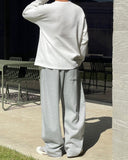 Kitsa Henley Neck Waffle T-Shirt