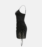 Dark Glow Slit One Piece