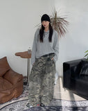Cana Pigment Henley Neck Hoodie