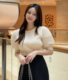 Ruben Puff Pleated T-Blouse