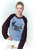 Cherry Cocktail Raglan Long Sleeve