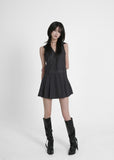 Cooper Stripe Collar One Piece