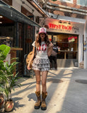 90 Printing Short Sleeve Slim T-shirt