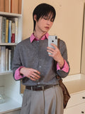 Hand Roll-up Round Cardigan