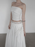 Twabel Knot Dual Tube Top
