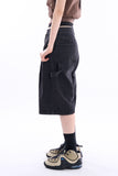 Ripi carpenter bermuda denim pants