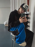Pian Wide Color Matching Track Pants