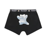 Back Cloud Bear Smile Men’s Drawers