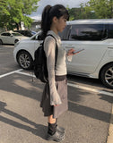 Iri midi flare skirt