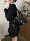 Tian Three-Way Buckle Leather Backpack