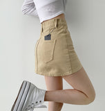 Cotton Color Daily Underpants Skirt Pants