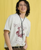 Happy World Short Sleeve T-shirt
