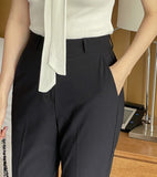 Selen Bootcut Slacks Pants