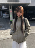 Cram Flap Pocket Cotton Bomber Jacket