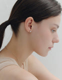 Essence 14K (Y) Lab-worn Diamond Princess Piercing 0.5CT