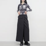 Plaidie Birkin Skirt Slacks