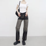 Flor Square Shirring T-shirt