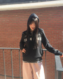 Kyo Snow Flower Nordic Hooded Knit Zip-Up