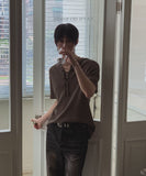 Shure Eyelet Waffle Short Sleeve T-shirt