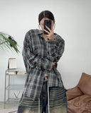 GL flannel check shirt