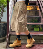 Tii Beads Lipstop Bermuda Cargo Pants