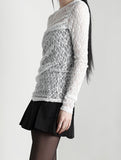 Punching Lace Hoodie