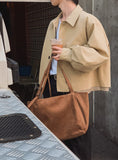 Autumn Cutting Crop Trench Coat