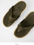 Suede Flip Flops