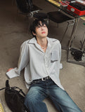 Grown Stripe Pocket Shirt