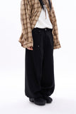 Mossman balloon over wide cotton pants
