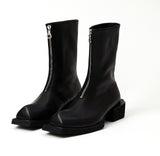LMMM TRIANGLE FRONT ZIP BOOTS