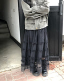Ramu Tiered Long Skirt