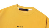 Heavy Over Fit Sleeve LIPS Lettering Brushed MTM