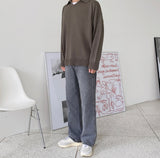 Gail V-neck Collar Knit