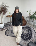 Neron cargo wide banding pants