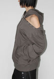 CUTTING EYELET HOODIE