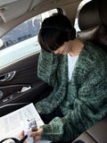 Color scheme brush cardigan