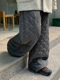 [BAONHAUS] Redilk 2oz Quilting Banding Wide Pants