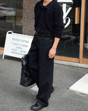 Lena double layered collar knit