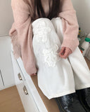 Kuren Flower Balloon Wide Long Pants