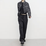 Leehen denim crop jacket